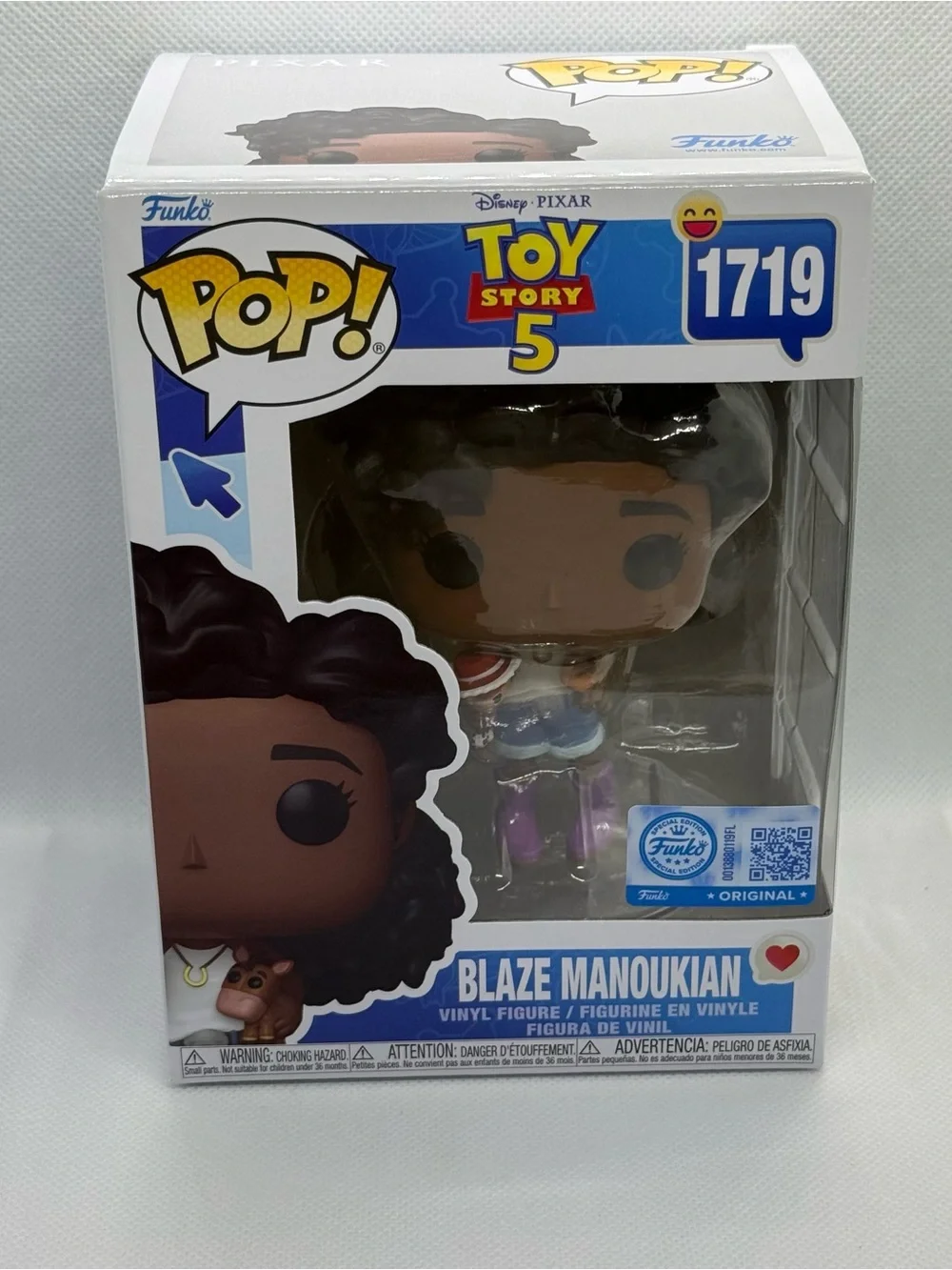 Toy Story 5 Blaze Manoukian #1729 Special Edition Funko Pop Disney Pixar NIB
